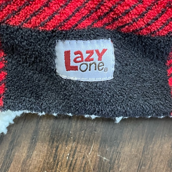 Lazy one red bomber cap - Picture 2 of 5